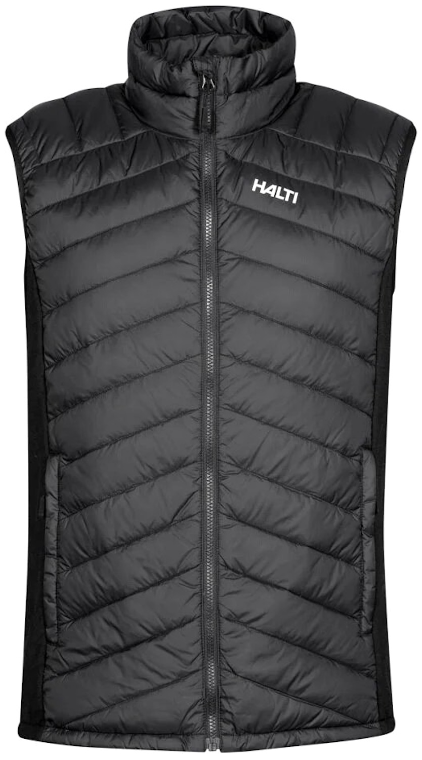 Halti Huippu Down Hybrid Vest gilet black