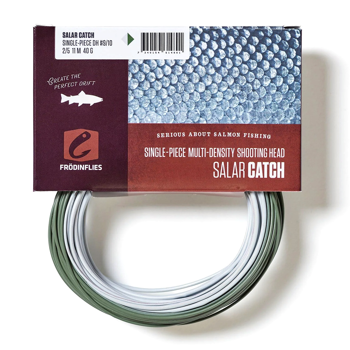 Frödin SALAR Catch Single-Piece Tête de tir à deux mains Sink2-Sink5