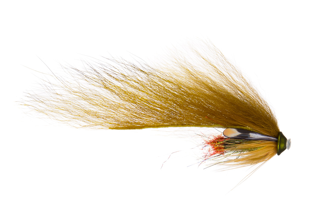 Future Fly FF Zonker Flies Mouche tubulaire 06 olive