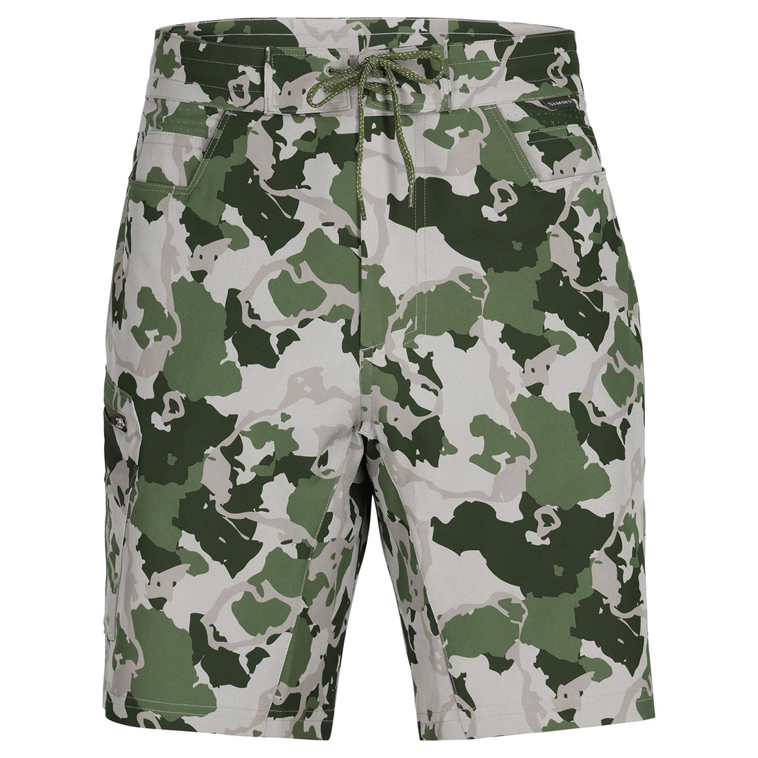Simms Seamount Board Shorts pantalon regiment camo clover