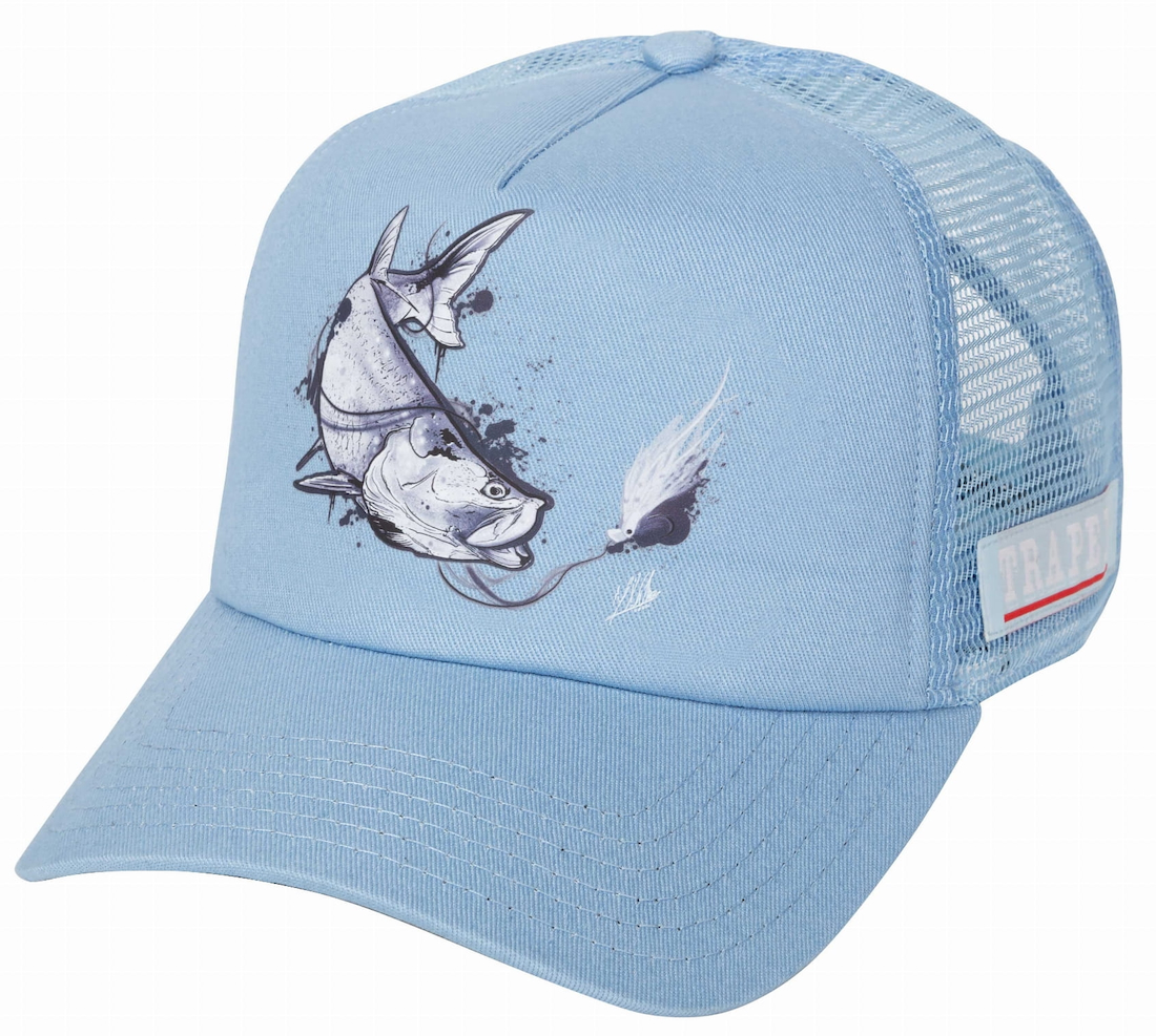 Traper Art Cap Tarpon blue Hat casquette