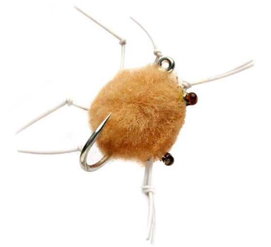 Fulling Mill mouche d'eau salée - Special Bauer Tungsten Crab Tan