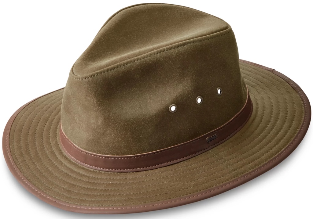 Chapeau de pêche à la mouche Orvis Oilcloth Hat sage