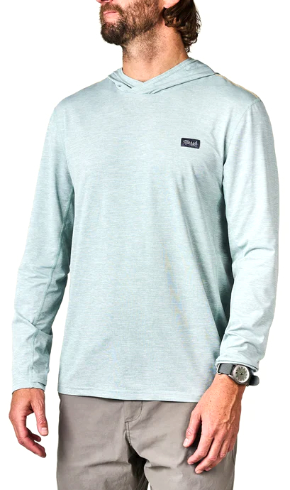Marsh Wear High Noon Hoody UPF 40+ protection solaire Agate Heather