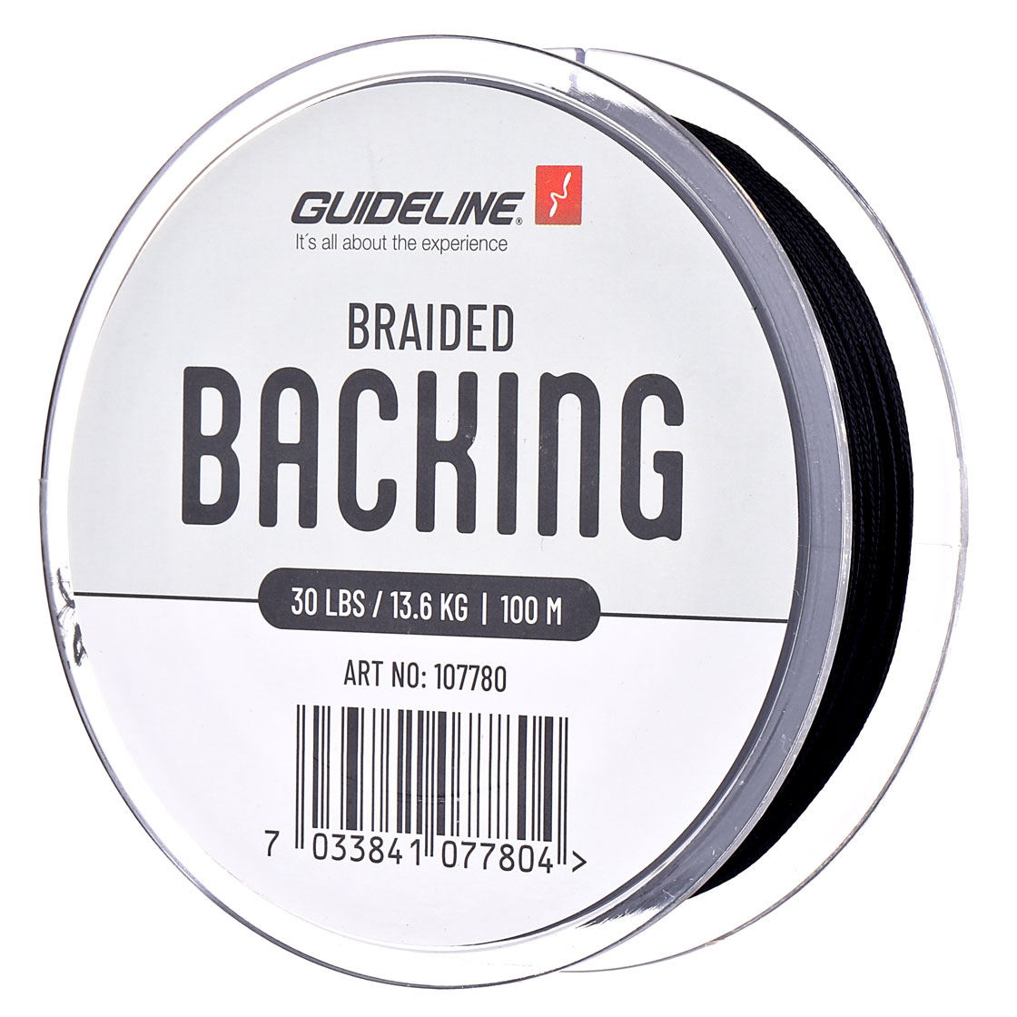 Guideline Braided Backing 30 lbs noir