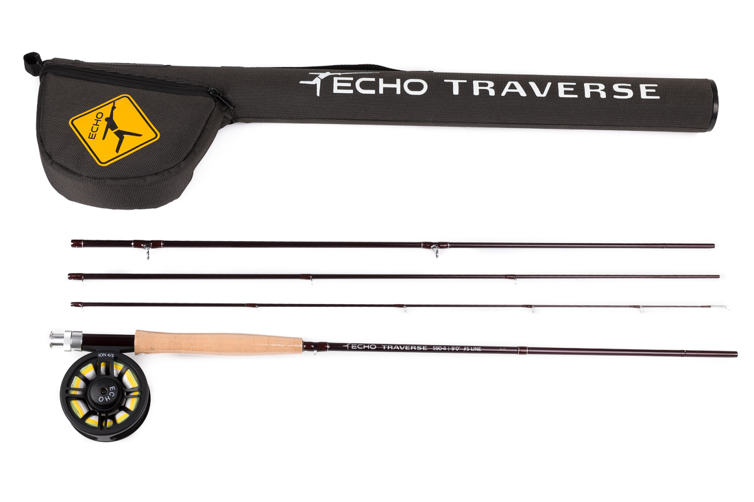 Echo Traverse Kit Kit de canne à mouche à une main