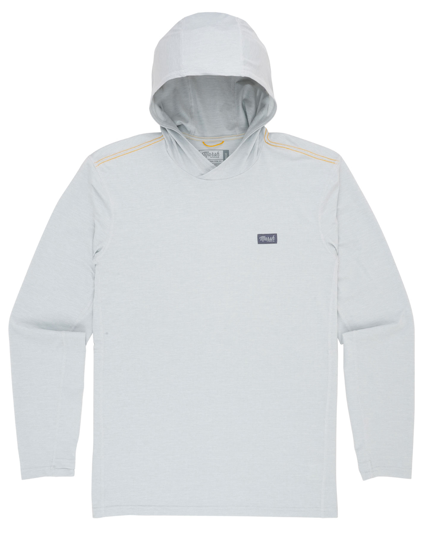 Marsh Wear High Noon Hoody UPF 40+ Protection solaire Smoke Heather