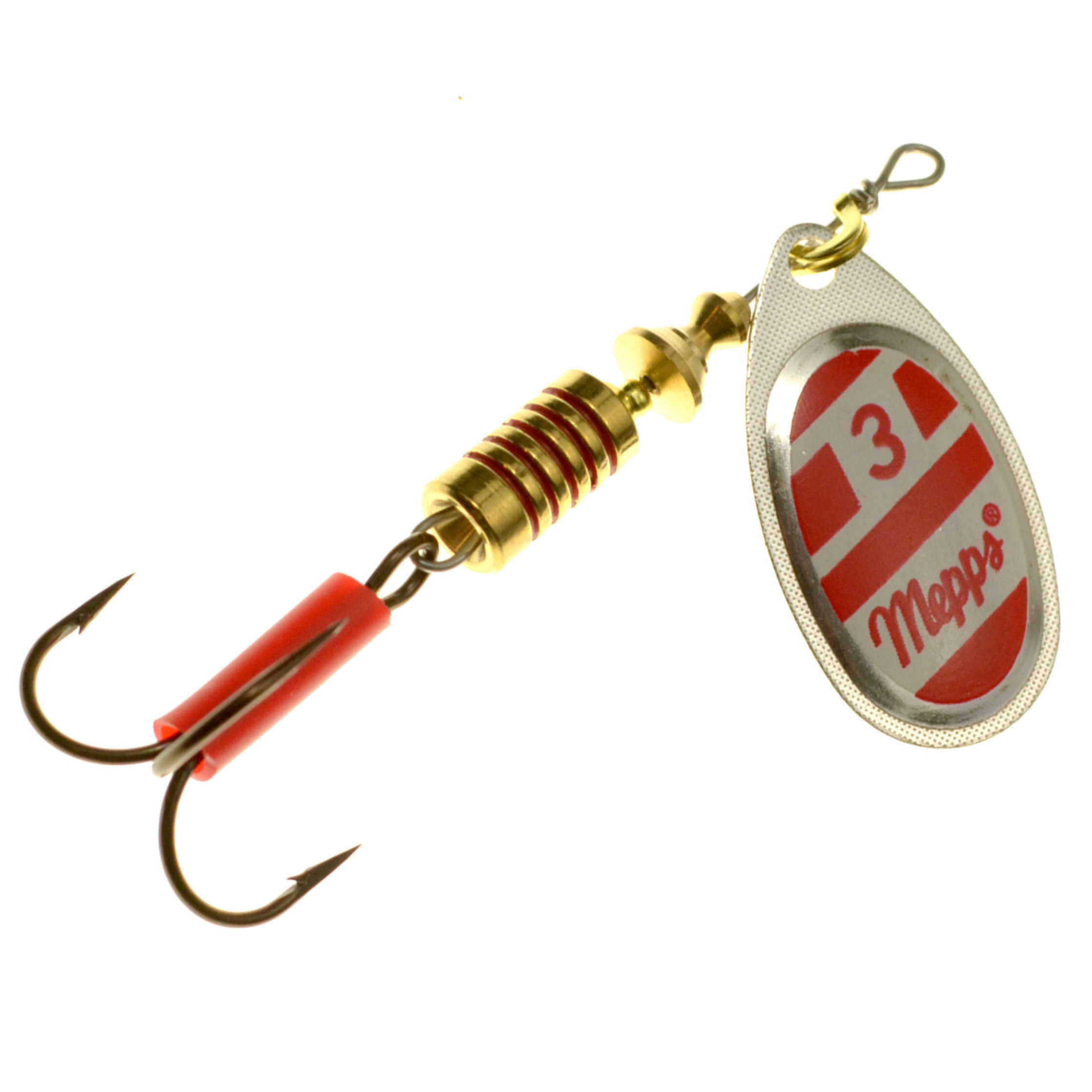 Mepps Aglia Amerika`s Nr.1 Spinner argent/rouge/blanc