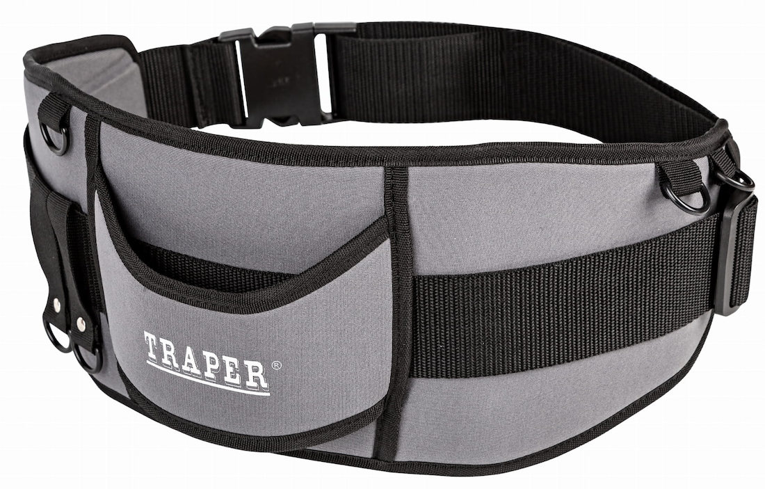 Traper Support Pro ceinture de wading avec support d'épuisette