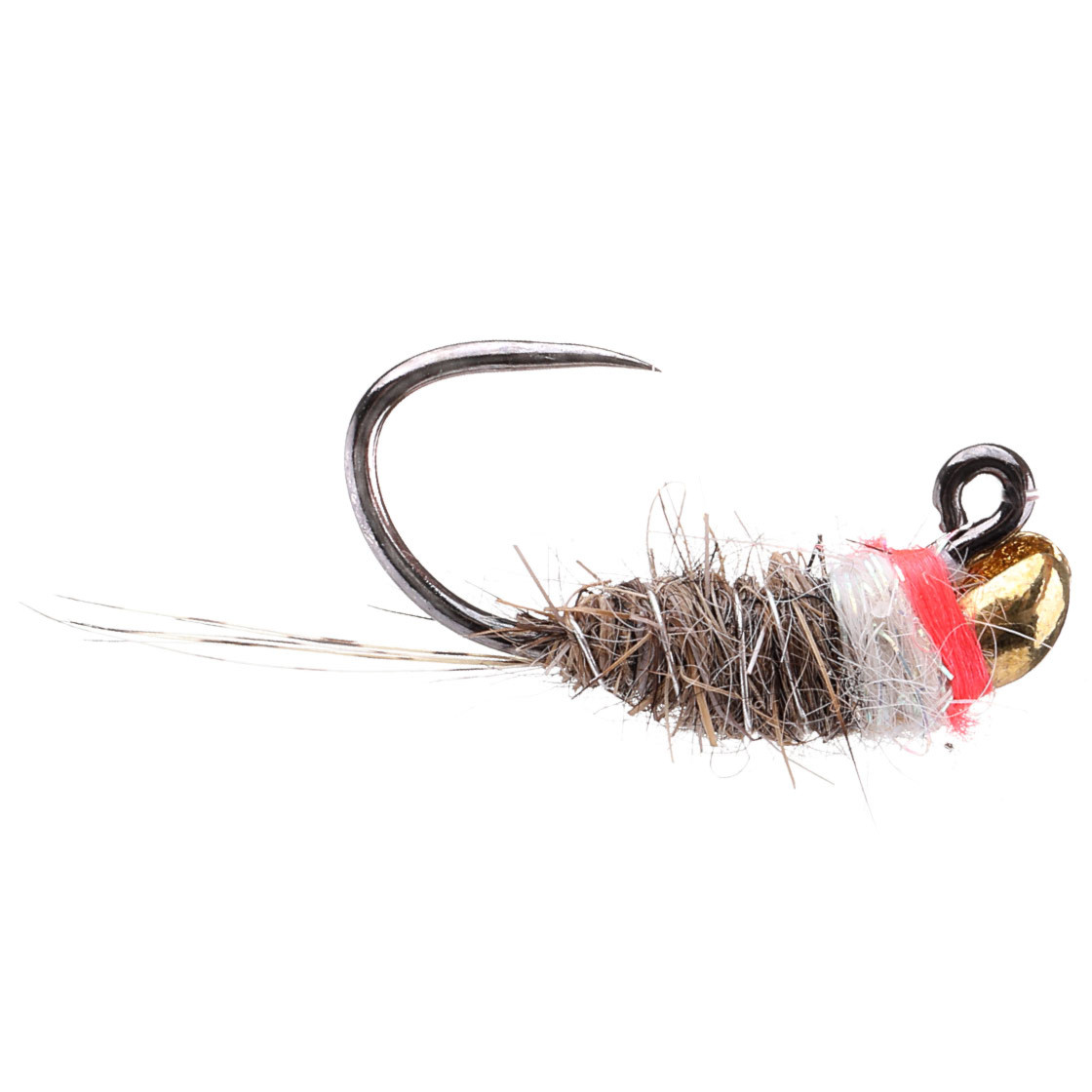 Soldarini Nymphes - Tungsten Javi Jig Hare's Ear White