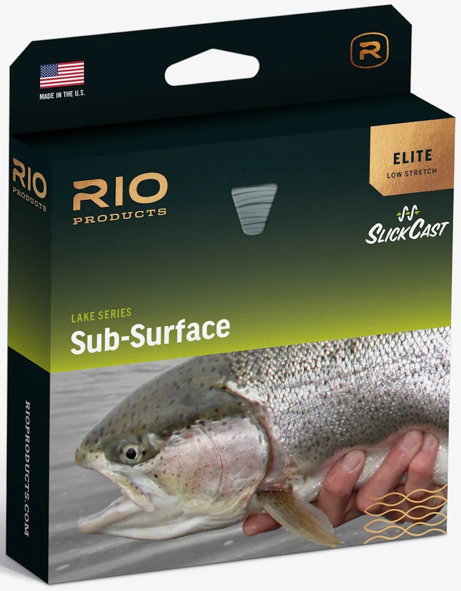 Rio Elite CamoLux Sub Surface Slow Intermediate Seatrout & Trout ligne à mouche