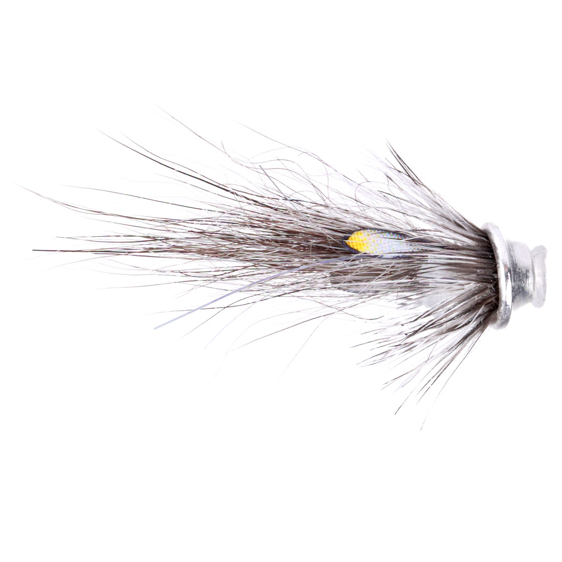 Frödin Flies Mouche tubulaire Icelandic Nano Series - Silver & Silver