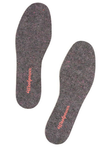 Woolpower Felt Insoles Semelles intérieures recycle grey