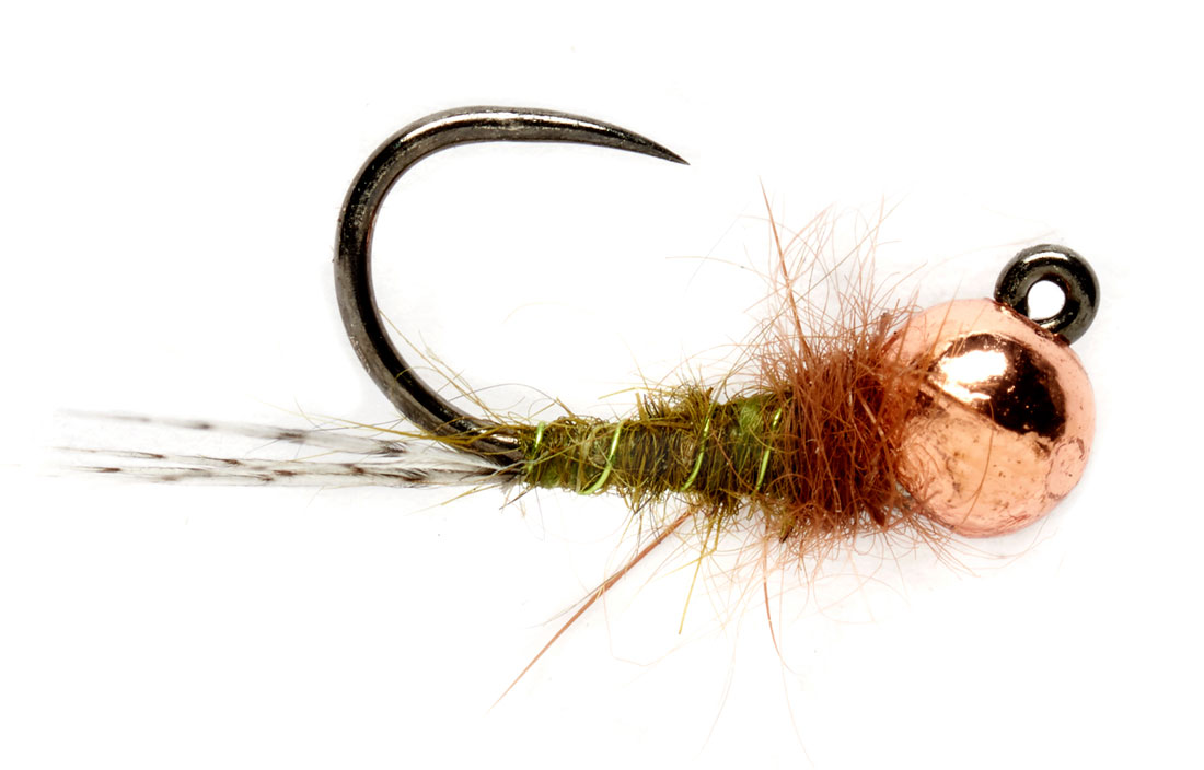 Nymphes de Fulling Mill - Roza's Olive Nymp Barbless