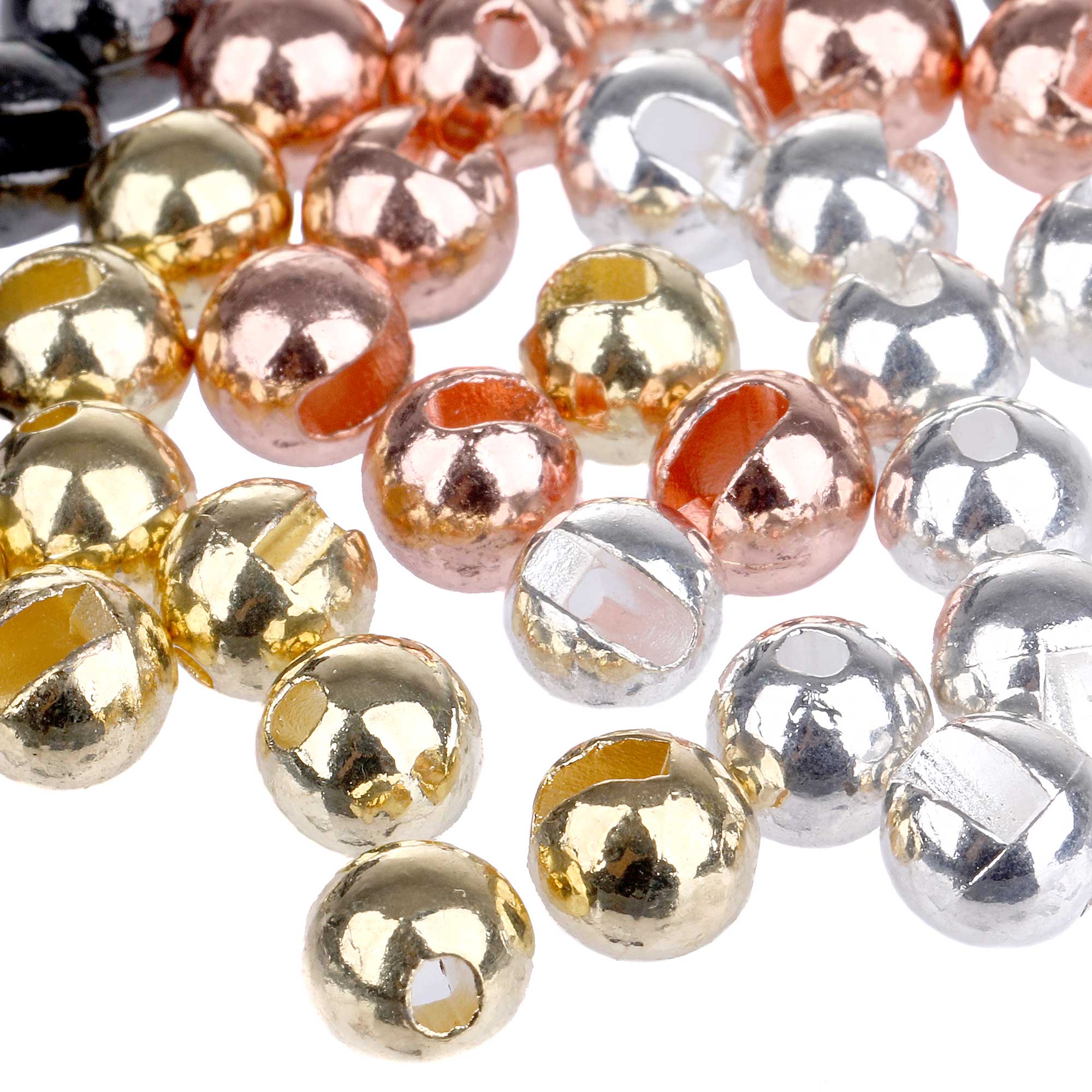 Fasna Slotted Tungstène Beads Perles en tungstène Heavy Duty Deep Sinkers 10 pc