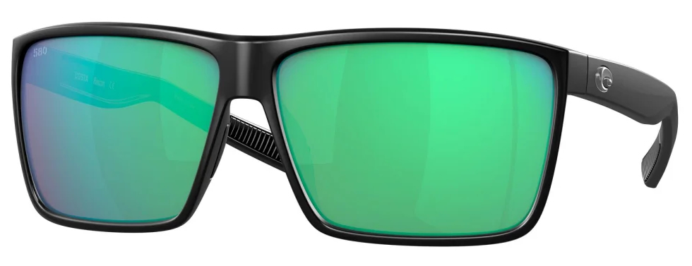 Costa Lunettes polarisantes Rincon #L Black (Green Mirror 580G)