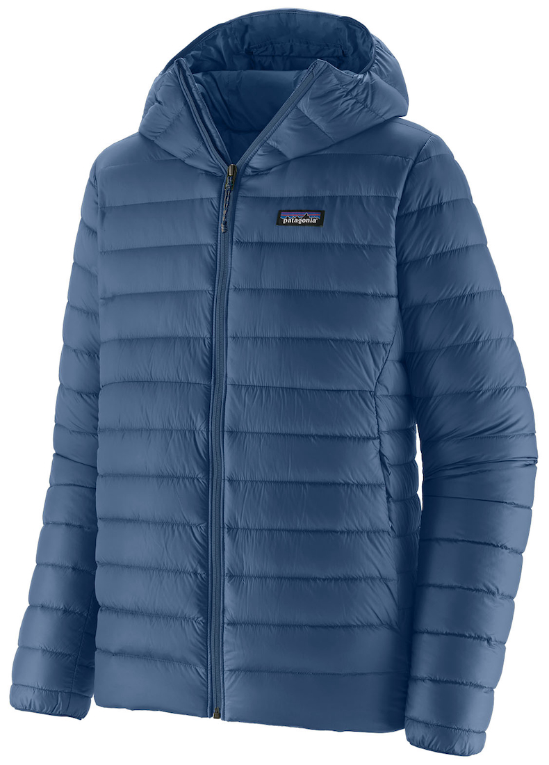 Patagonia Down Sweater Hoody CLMB - Bleu clément