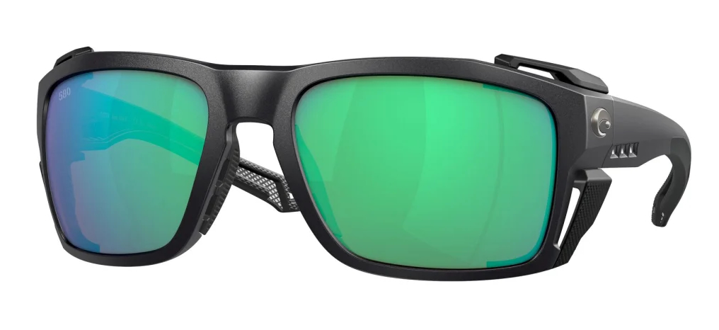 Costa lunettes polarisantes King Tide 8 #L Black (Green Mirror 580G)
