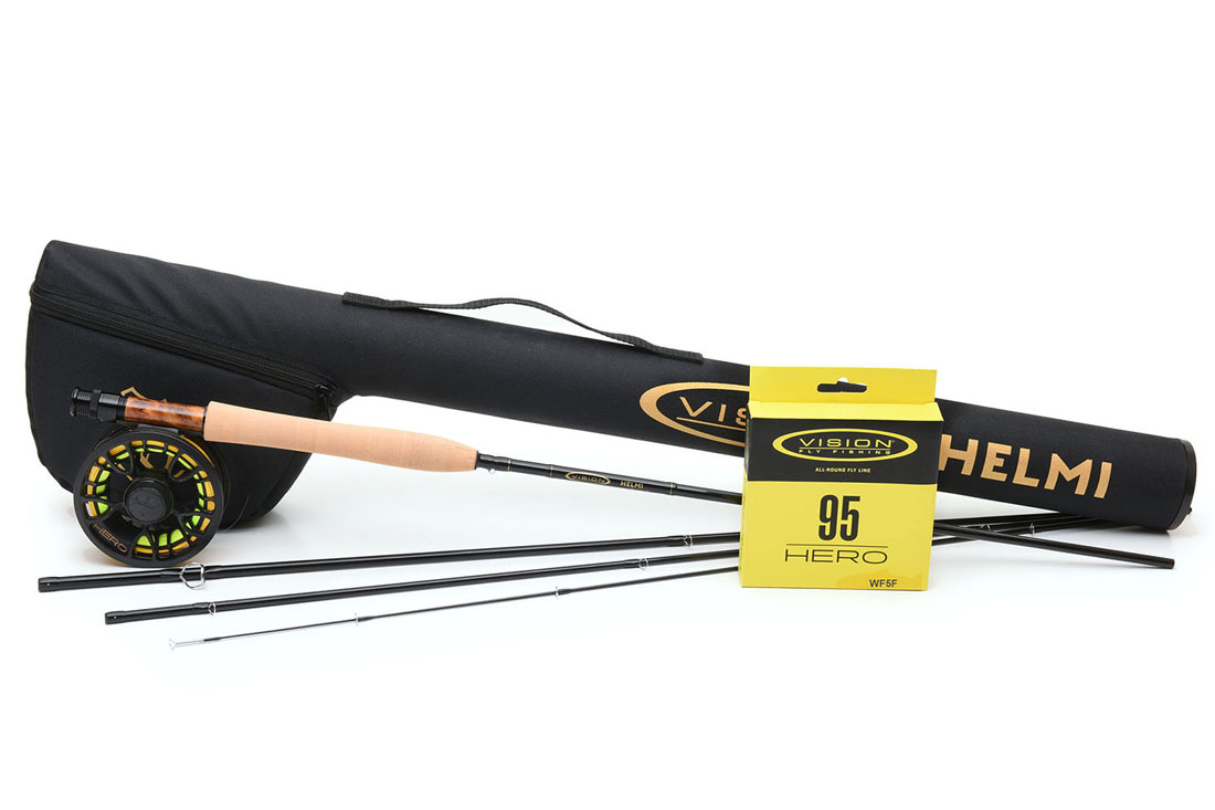 Vision HELMI Outfit Trout & Streamer Set de cannes à mouche