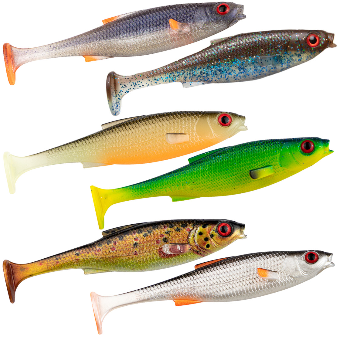 LMAB KØFI (KÖFI) Roach Shad 7 cm poisson élastique