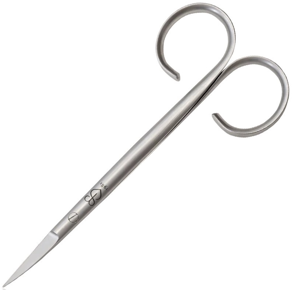 Ciseaux Renomed en acier inoxydable moyennement courbés - FS4 11cm, lame 2cm