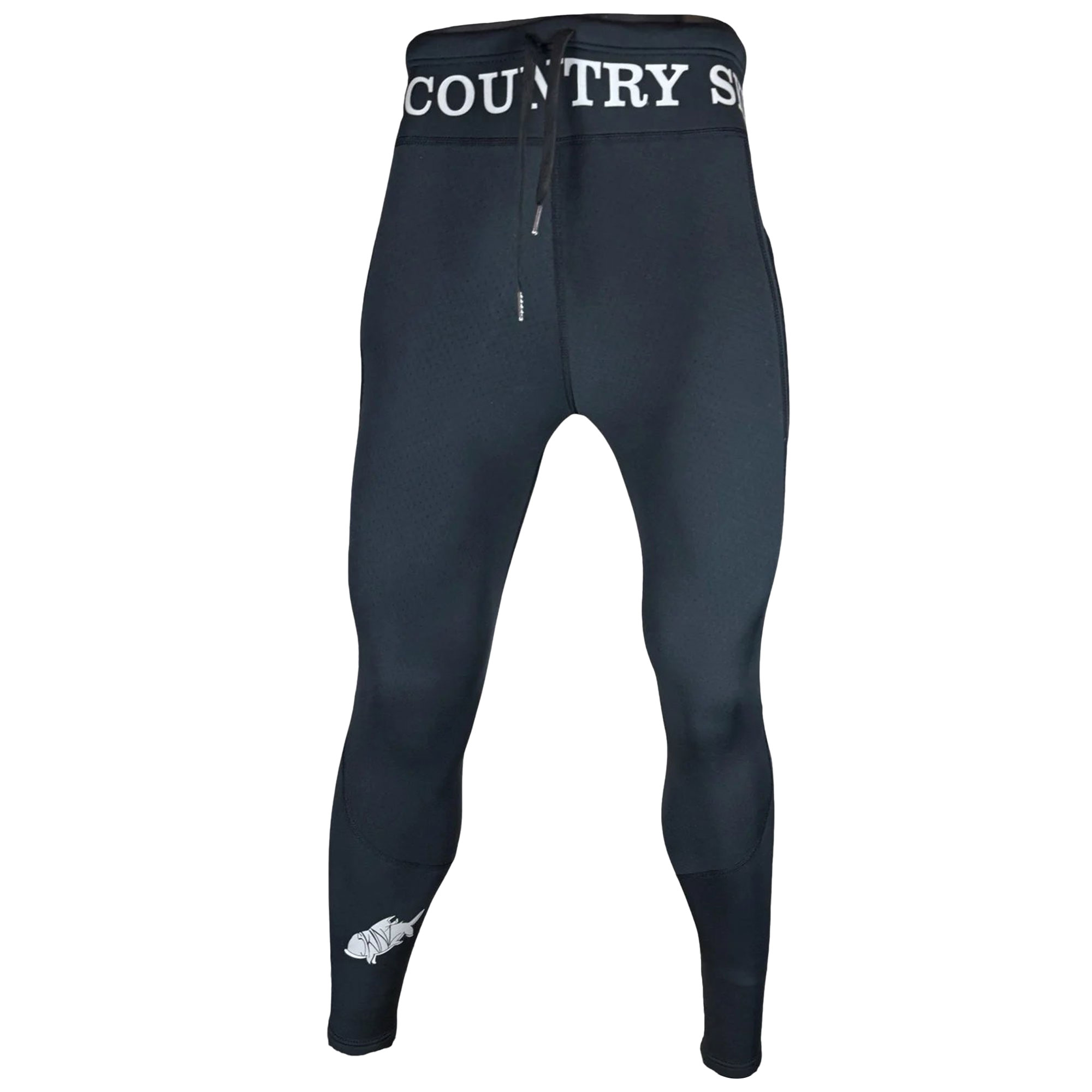 Backcountry Skinz AIRBLITZ™ Perforé Néoprène Wet Wading Leggings Unisex Pitch Black