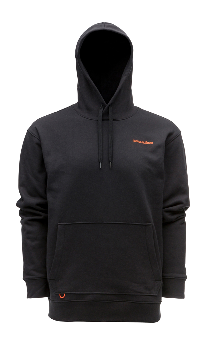 Grundéns Displacement DWR Hoodie Logo Anchor black