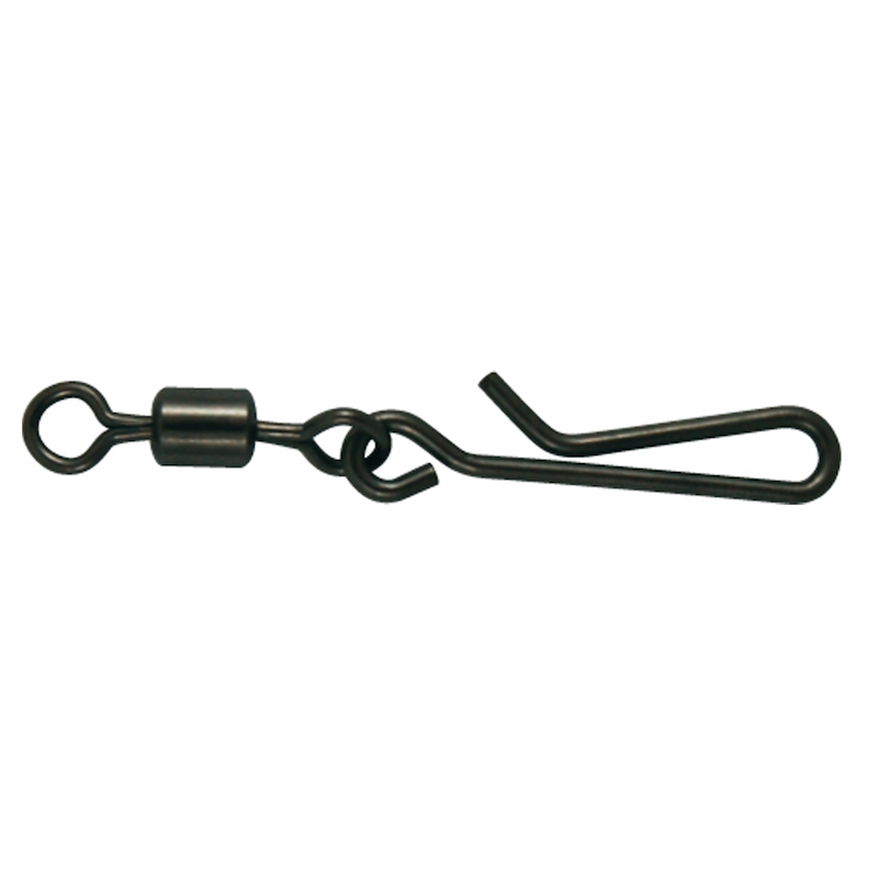 Mousqueton Spro Black Rolling Swivel & Hanging Snap