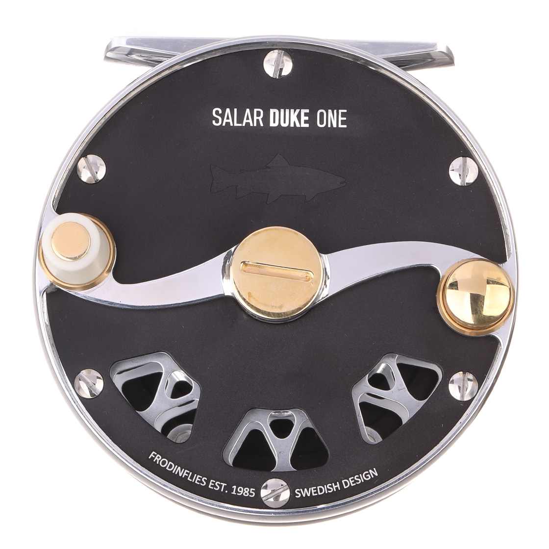 Frödin Salar Duke Reel moulinet de mouche matte black