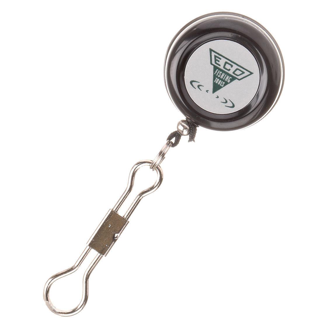 Dr. Slick ECO Pin-On-Reel Nylon Cord 8 Ring Zinger black