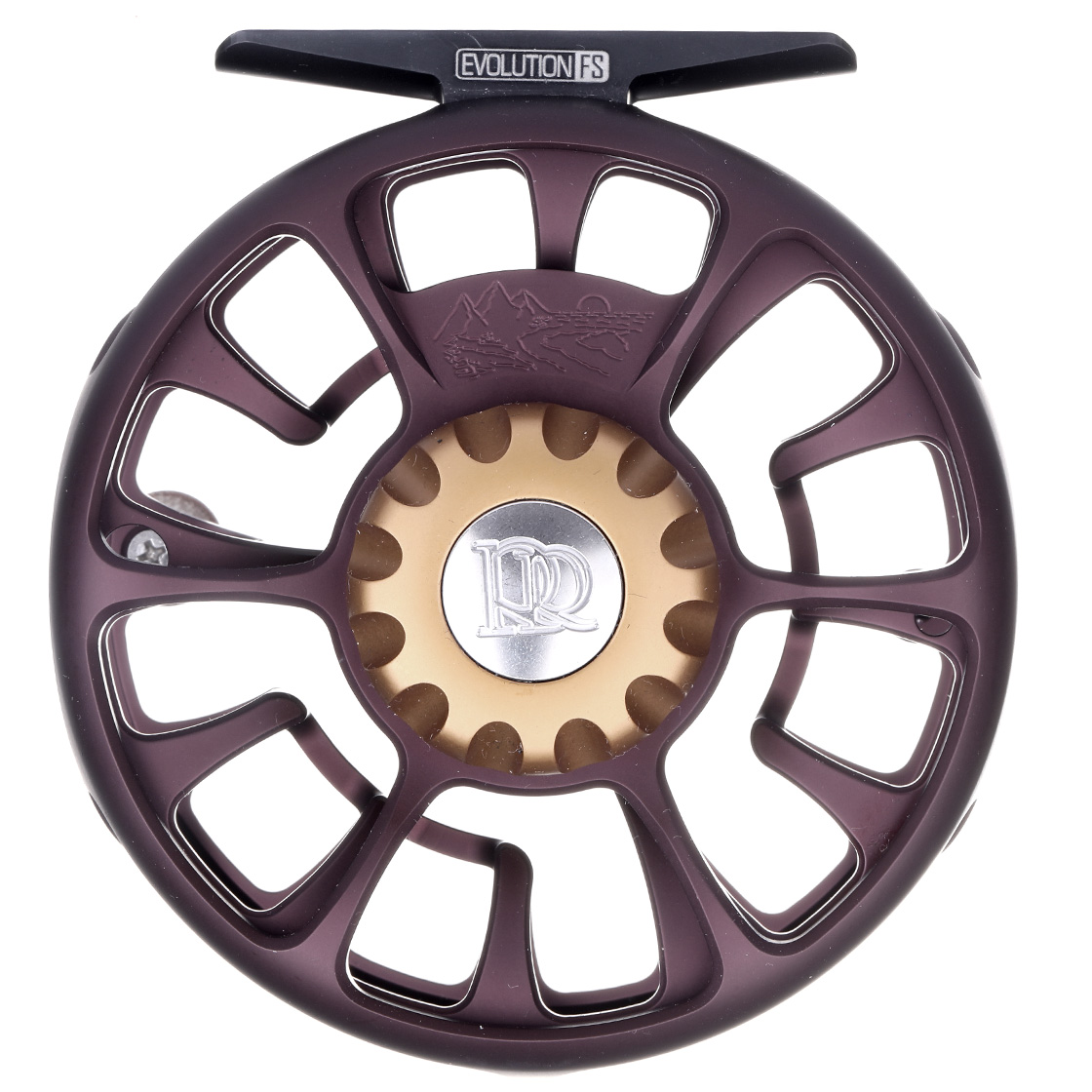 Ross Reels Evolution FS moulinet de mouche mat chocolate