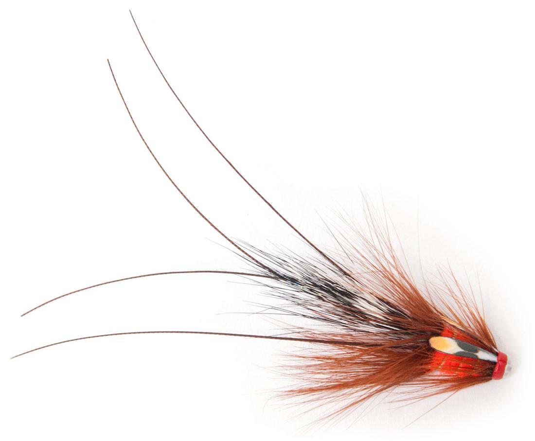 Guideline Mouche à tube Pot Belly Pig - fl. fire red