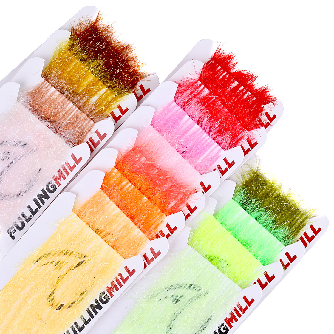 Fulling Mill Premium Ice Hackle Yarn (fil à couper la glace)