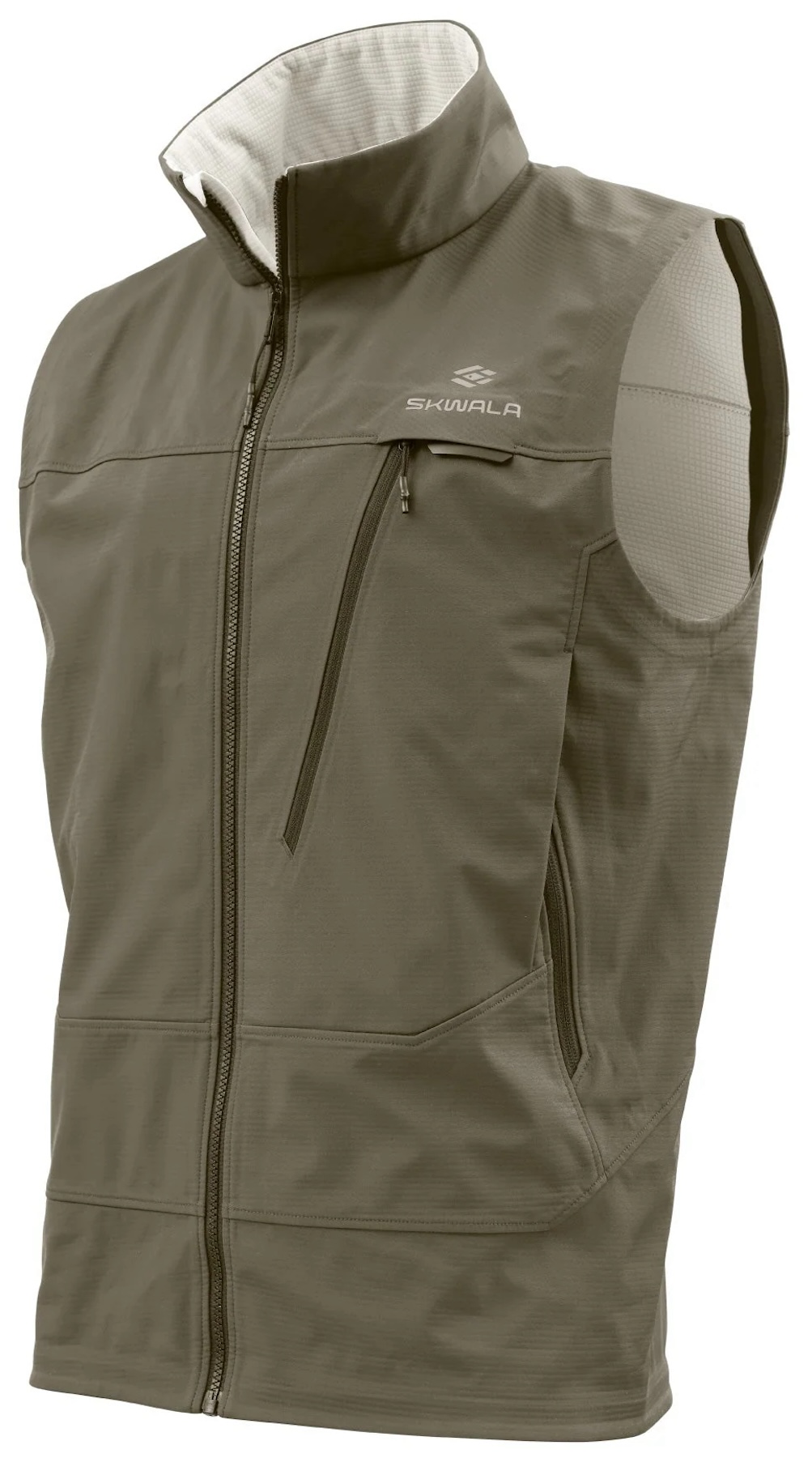 SKWALA Gilet Softshell Backeddy Earth