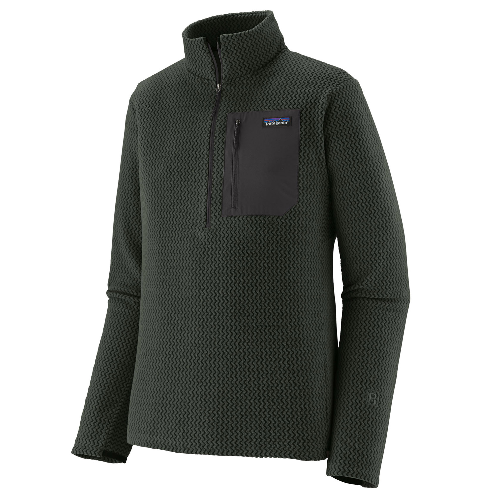 Patagonia R1 Air Zip Neck OLGG - Vieux vert de croissance