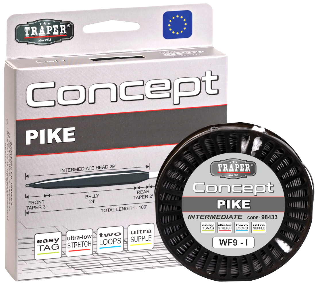 Traper Concept Pike WF Intermediate ligne à mouche