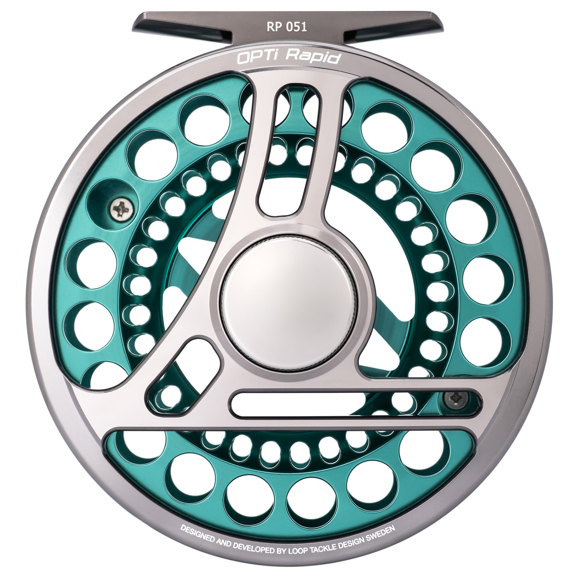 Loop OPTI Rapid Limited Edition moulinets de mouche Aurora Turquoise