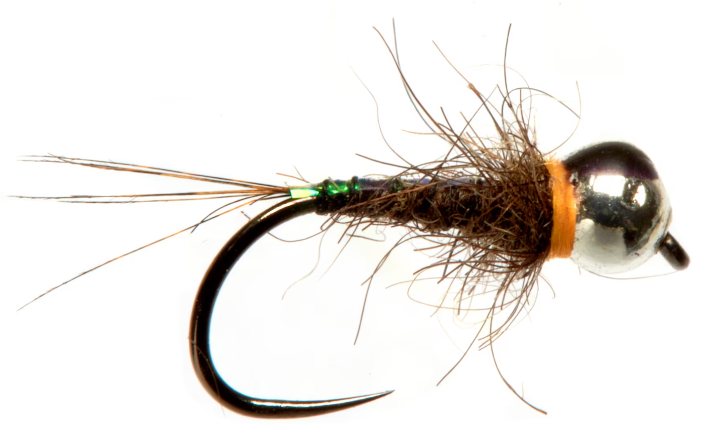 Fulling Mill Juglaret's Flashback Possum Tail Silver Nymphes Barbless