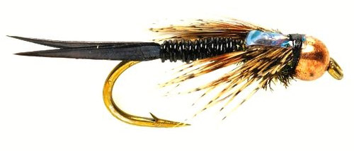 Nymphes Fulling Mill - Copper John noir