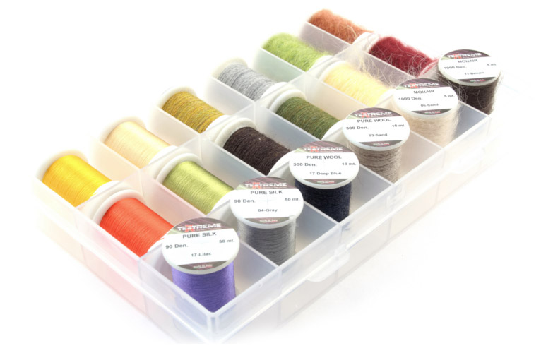 Textreme Traditional Spool Kit Kit de bobines, boîte incluse