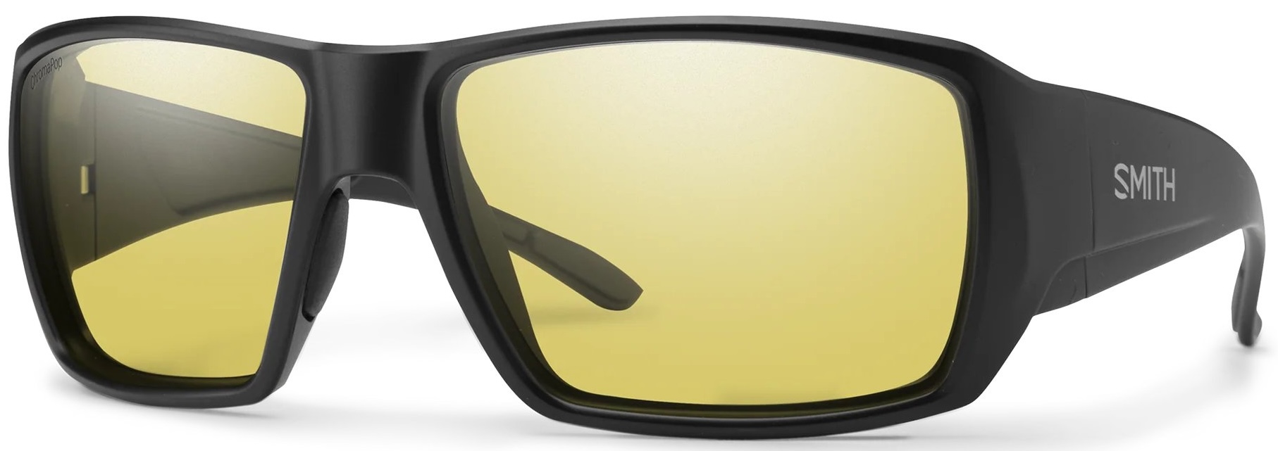 Smith Optics Lunettes polarisantes Guide's Choice S Matte Black Polar Low Light Yellow