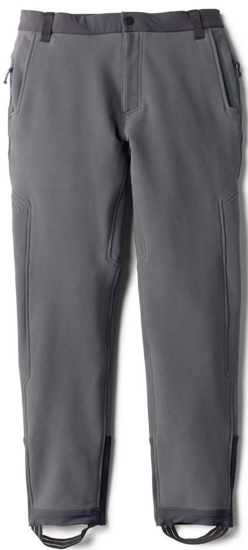 Orvis Men's Pro HD Under Wader Pantalon sous-vêtements polaire extra chaud asphalt