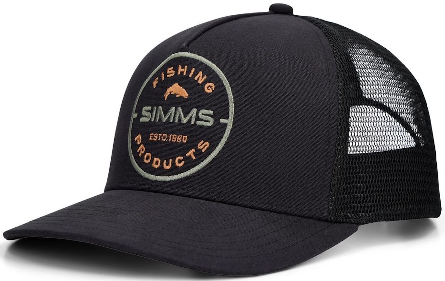 Simms Double Haul Trucker Black Rounder