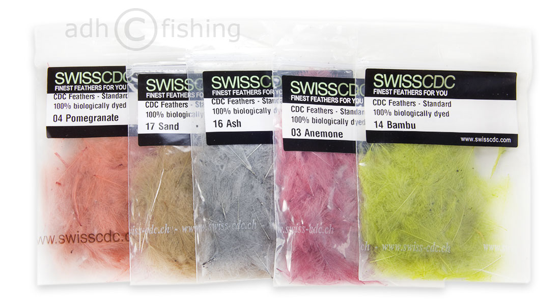 SwissCDC CDC Feathers Plumes standard 100% teintées biologiquement