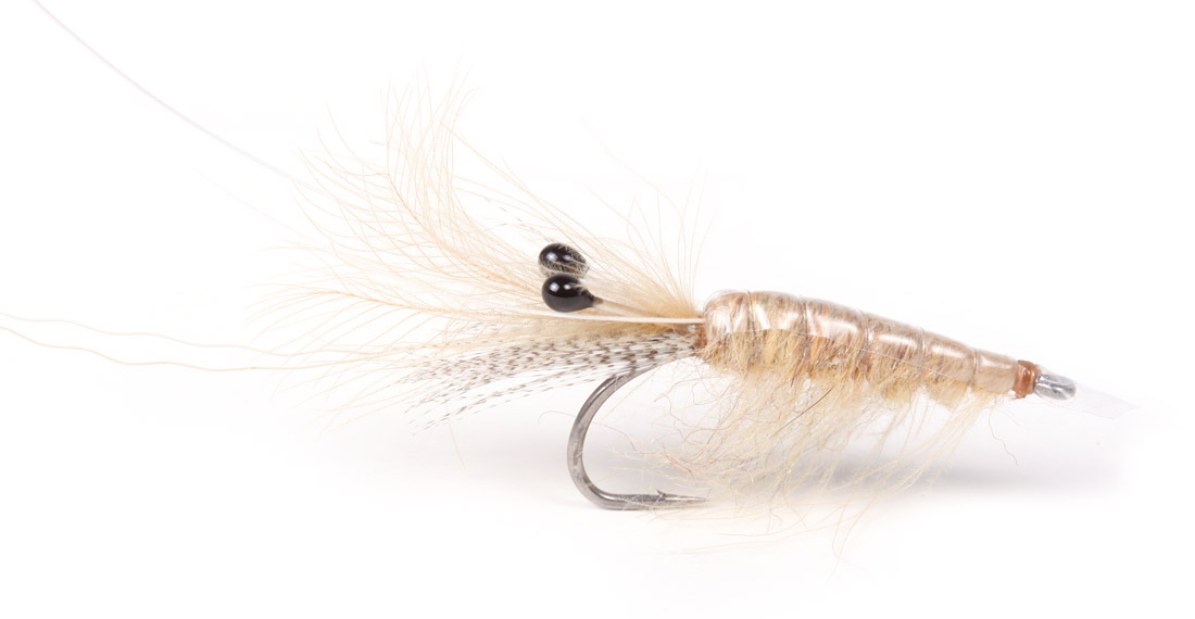Guideline Mouche à truite de mer Sand CDC Shrimp