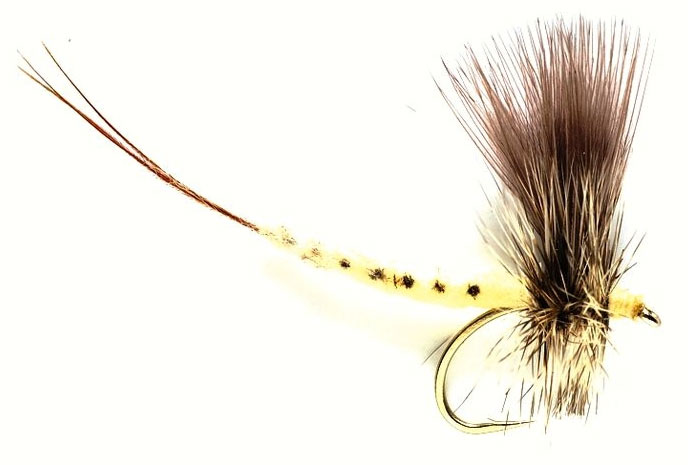 Fulling Mill mouche sèche - Mayfly Silhouette