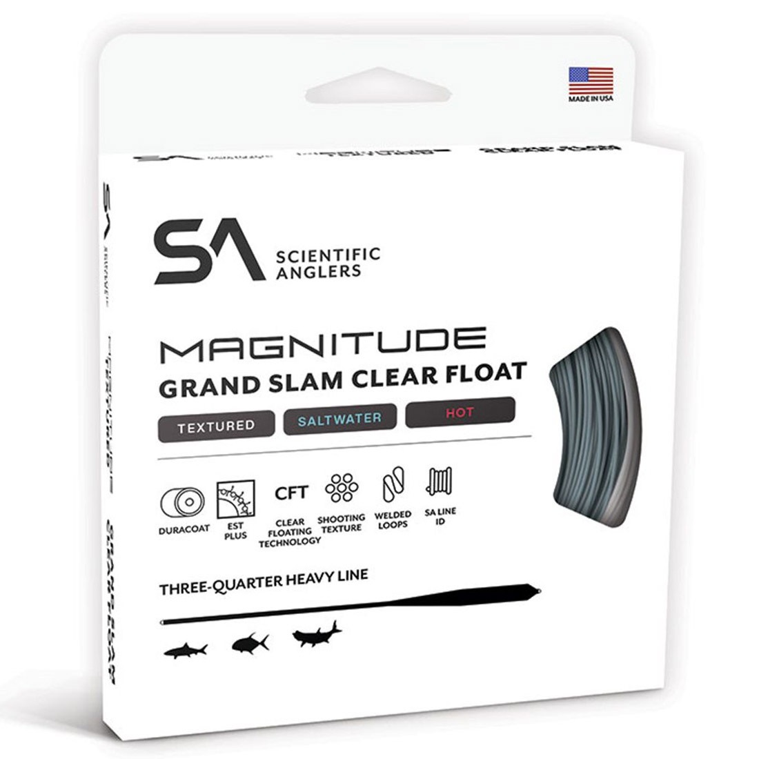 Scientific Anglers Magnitude Grand Slam Horizion/Clear ligne à mouche