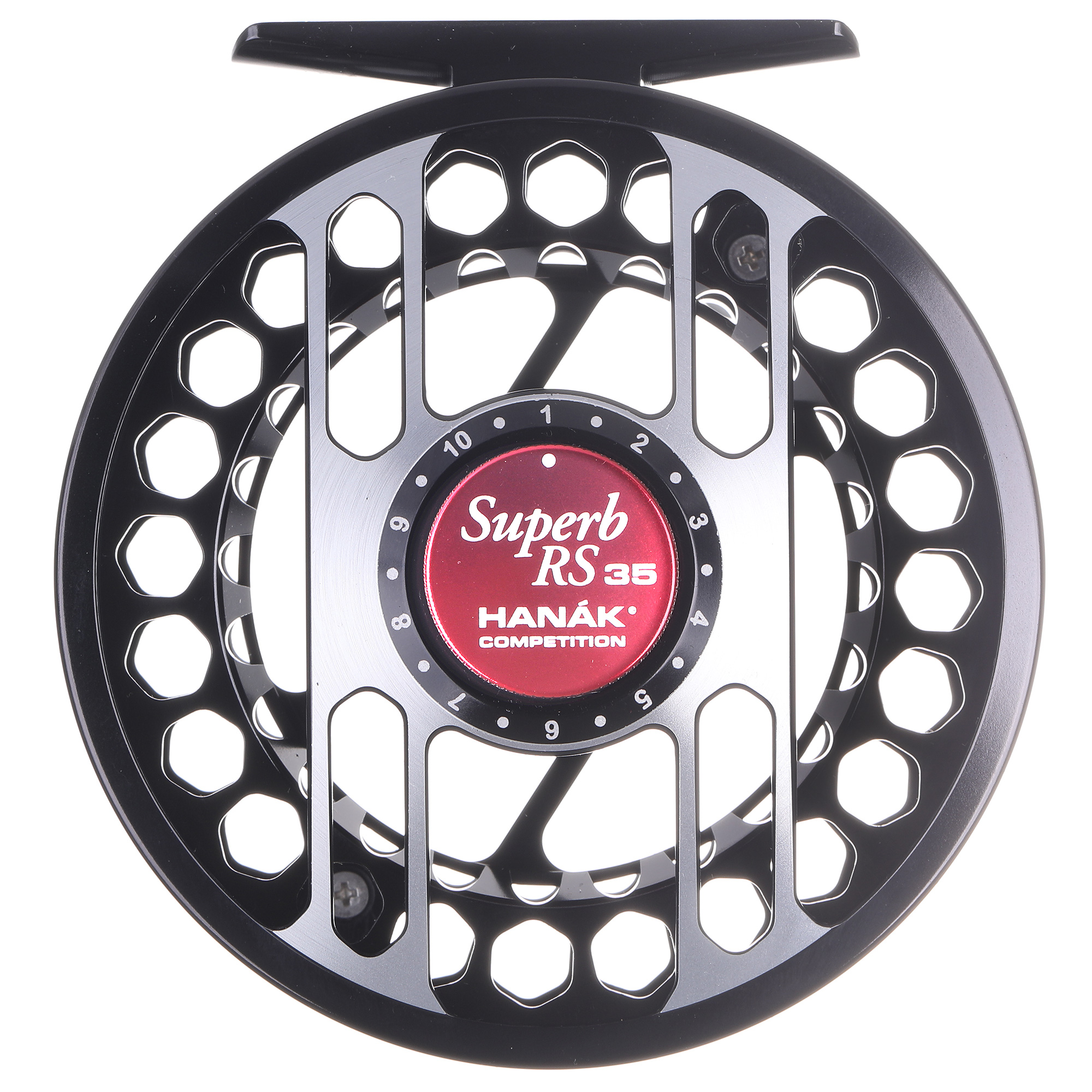 Hanak Superb RS 35 moulinets de mouche black & red