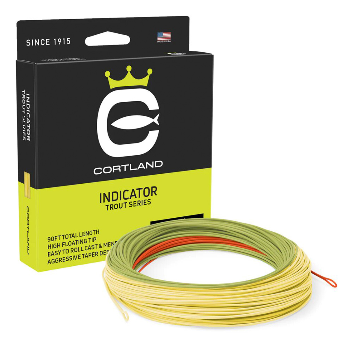Cortland Indicator ligne à mouche flottante