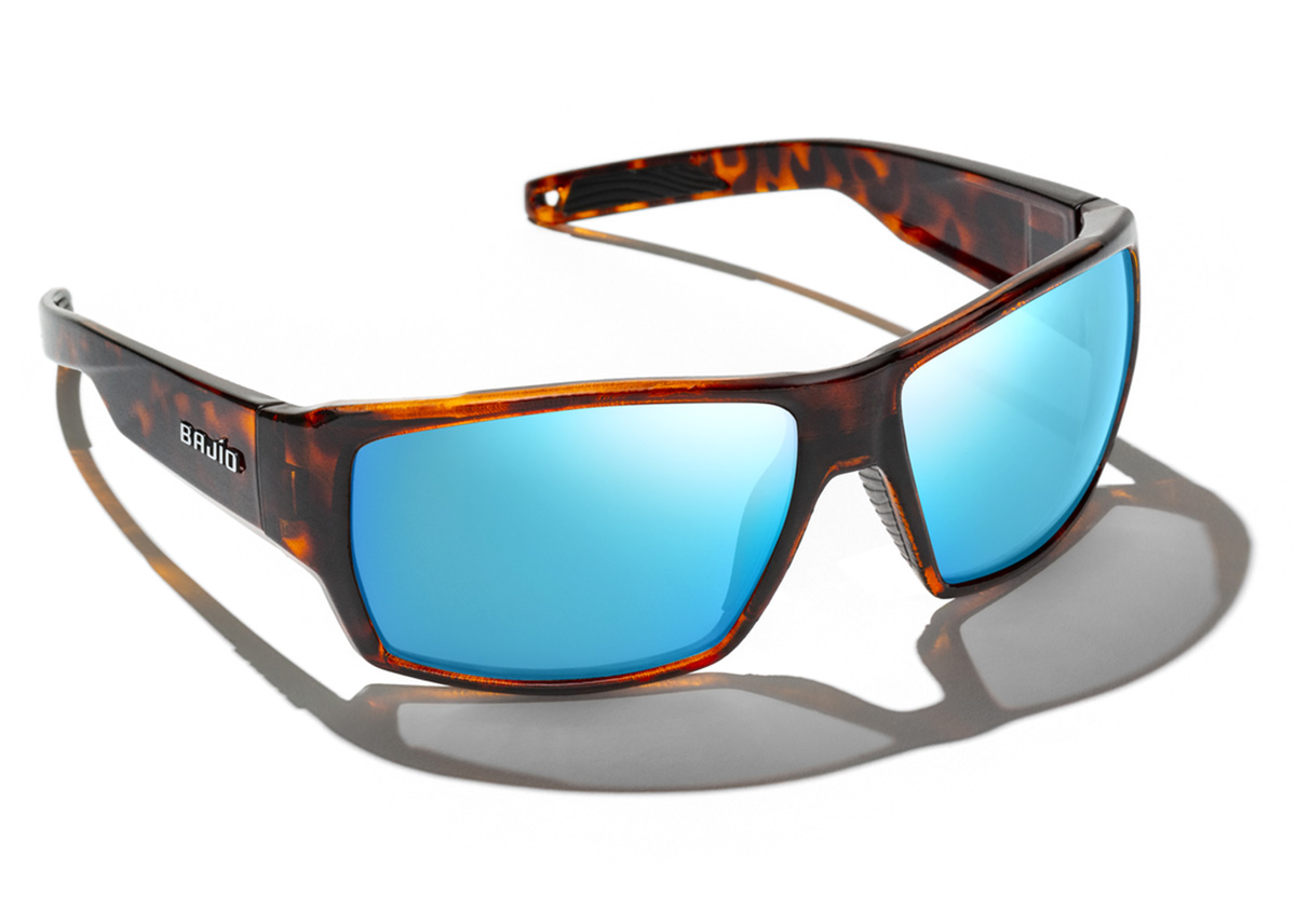 Bajio Lunettes bifocales polarisantes et grossissantes Vega - Dark Tort Matte (Blue Mirror Glass)